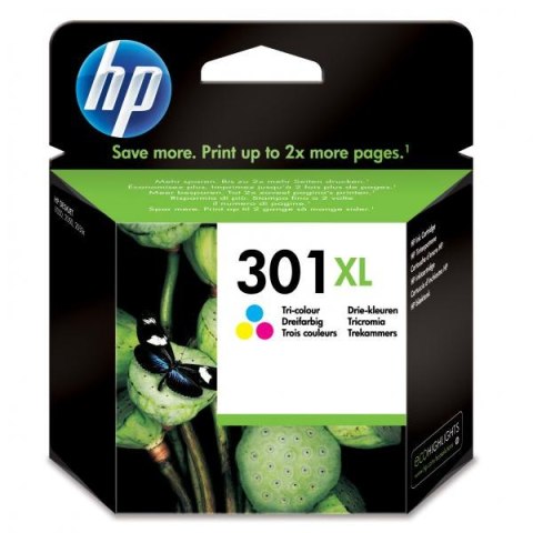 HP oryginalny ink / tusz CH564EE, HP 301XL, color, 330s, HP HP Deskjet 1000, 1050, 2050, 3000, 3050