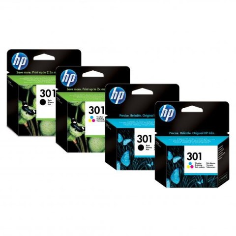 HP oryginalny ink / tusz CH564EE, HP 301XL, color, 330s, HP HP Deskjet 1000, 1050, 2050, 3000, 3050