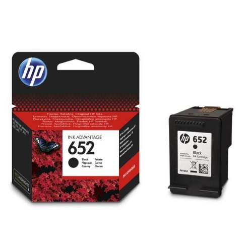 HP oryginalny ink / tusz F6V25AE, HP 652, black, 360s, HP DeskJet IA 4530, 4535, 4675, 1115, 2135, 3635