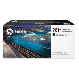 HP oryginalny ink / tusz L0R16A, HP 981Y, black, 20000s, 343.5ml, extra duża pojemność, HP PageWide MFP E58650, 556, Flow 586