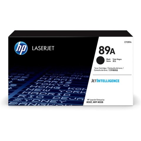 HP oryginalny toner CF289A, black, 5000s, HP 89A, HP LaserJet Enterprise M507, MFP M528, O