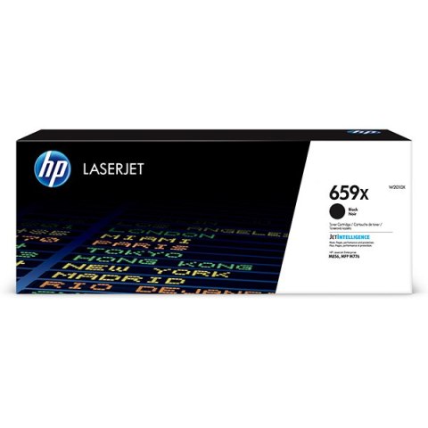 HP oryginalny toner W2010X, black, 34000s, HP 659X, high capacity, HP Color LaserJet Enterprise M856dn,M856x,LaserJet En