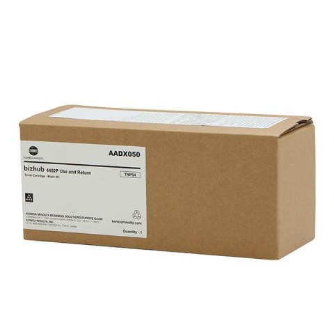 Konica Minolta oryginalny toner AADX050, black, 25000s, TNP-54, return, Konica Minolta Bizhub 4402P, O