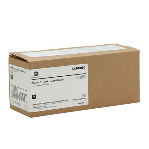Konica Minolta oryginalny toner AADX050, black, 25000s, TNP-54, return, Konica Minolta Bizhub 4402P, O