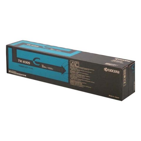 Kyocera oryginalny toner TK8305C, cyan, 15000s, 1T02LKCNL0, Kyocera 3050Ci,3550Ci,3051ci, O