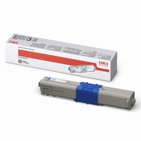 OKI oryginalny toner 44469724, cyan, 5000s, OKI C510, 530, O