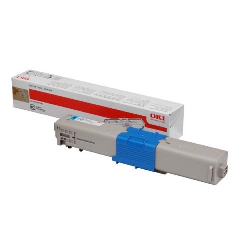 OKI oryginalny toner 44973535, cyan, 1500s, OKI C301, C321, O