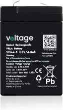 Akumulator AGM Voltage 6V 4.5Ah VE6-4.5