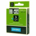 Dymo oryginalny taśma do drukarek etykiet, Dymo, 40913, S0720680, czarny druk/biały podkład, 7m, 9mm, D1