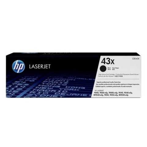 HP oryginalny toner C8543X, black, 30000s, HP 43X, HP LaserJet 9000, 9040, 9050, N, DN, mfp, O