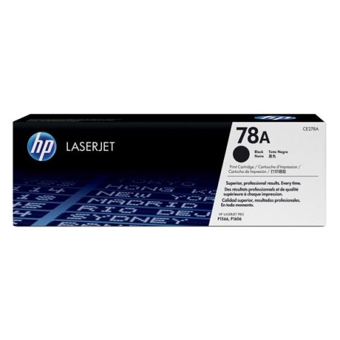 HP oryginalny toner CE278A, black, 2100s, HP 78A, HP LaserJet Pro P1566, M1536, O