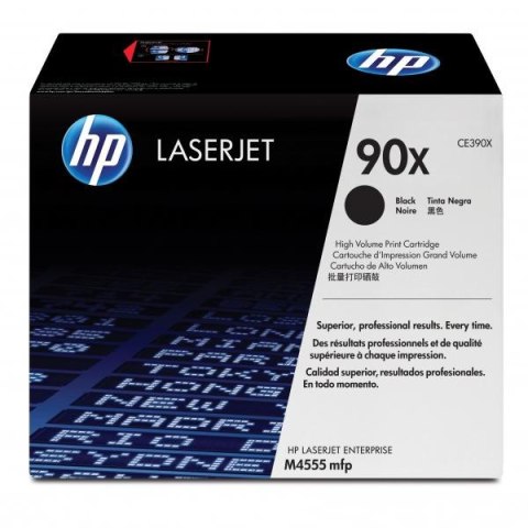 HP oryginalny toner CE390X, black, 24000s, HP 90X, HP Enterprise M4555, M602, O