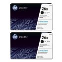 HP oryginalny toner CF226XD, black, 18000 (2x9000)s, HP 26X, high capacity, HP LaserJet Pro M402, Pro MFP M426, dual pack, 2x930