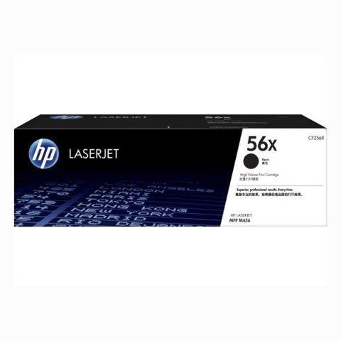HP oryginalny toner CF256X, black, 12300s, HP 56X, wysoka pojemność, HP LaserJet MFP M436n, M436nda, M430, O