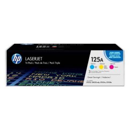 HP oryginalny toner CF373AM, CMY, 4200 (3x1400)s, HP 125A, HP Color LaserJet CP1215, CP1515, CP1518ni, 3x800g, 3szt, O