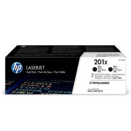 HP oryginalny toner CF400XD, black, 5600 (2x2800)s, HP 201X, HP Color LaserJet MFP M277, Pro M252, M274, dual pack, 2x770g, O