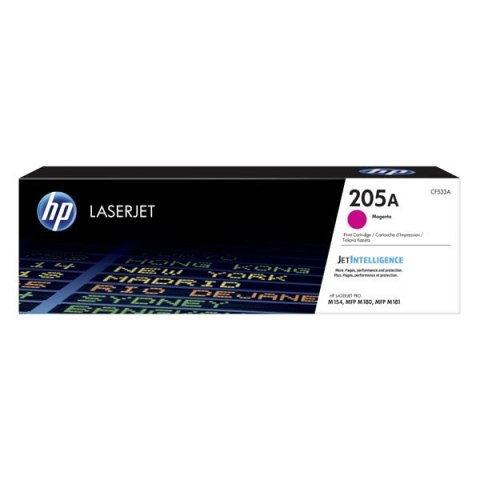 HP oryginalny toner CF533A, magenta, 900s, HP 205A, HP Color LaserJet Pro M180n, M181fw, O