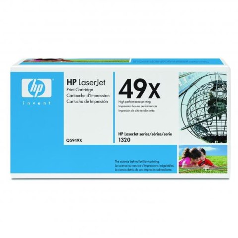 HP oryginalny toner Q5949X, black, 6000s, HP 49X, high capacity, HP LaserJet 1320, 3390, 3392, O