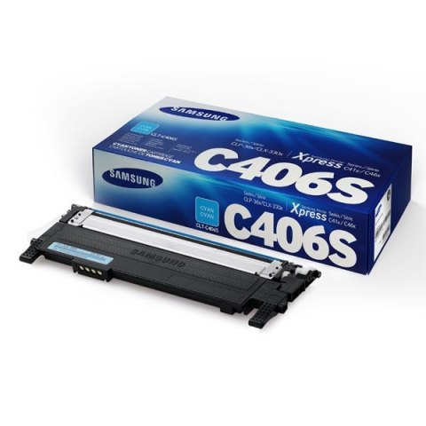 HP oryginalny toner ST984A, CLT-C406S, cyan, 1000s, C406S, Samsung CLP-360, 365, CLX-3300, 3305, Xpress C-410, 460, O