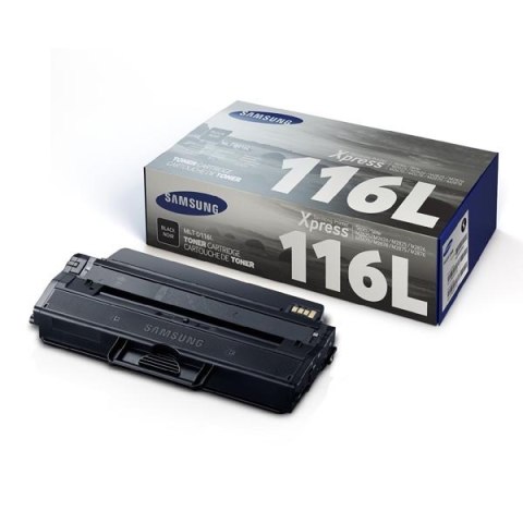 HP oryginalny toner SU828A, MLT-D116L, black, 3000s, 116L, high capacity, Samsung Xpress M2625, 2675, 2825, 2835, 2875, 2885, O