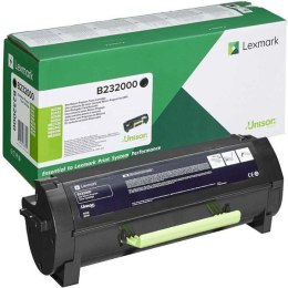 Lexmark oryginalny toner B232000, black, 3000s, return, Lexmark B2442, B2546, B2650, B2338, O