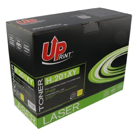 UPrint kompatybilny toner z CF402X, yellow, 2300s, H.201XY, dla HP Color LaserJet MFP 277, Pro M252, UPrint