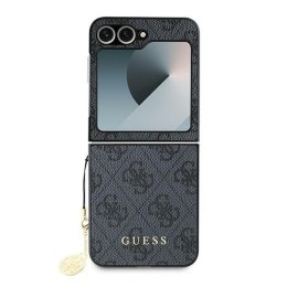 Guess GUHCZF6GF4GGR Z Flip6 F741 czarny/black 4G Charm