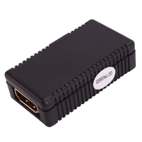 Audio/video Złączka, HDMI F-HDMI F, 0, czarna, aktywne przedłużenie do 35m
