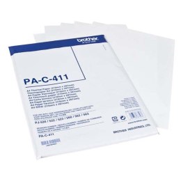 Brother Papier termiczny, termo papier, biały, A4, 100 szt., PAC411, termosublimacyjny
