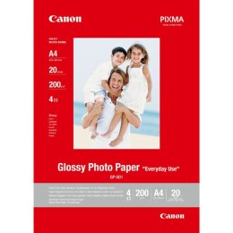 Canon Glossy Photo Paper, foto papier, połysk, GP-501 typ biały, A4, 210 g/m2, 20 szt., 0775B082, atrament