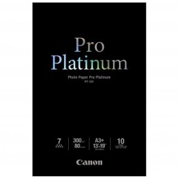 Canon Photo Paper Pro Platinu, foto papier, połysk, biały, A3+, 13x19", 300 g/m2, 10 szt., PT-101 A3+, atrament