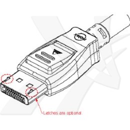 Kabel DisplayPort M- DVI (24+1) M, 2m, czarna