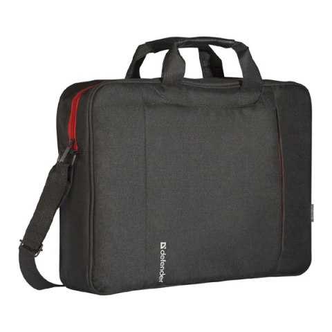 Torba na notebook 15,6", Geek, czarna, poliester, Defender