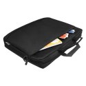 Torba na notebook 17", Monte, czarna, poliester, Defender