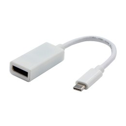 USB (3.1) Adapter, USB C (3.1) M-DisplayPort F, 0, biały, 4K2K@30Hz