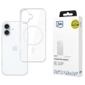 3MK MagCase iPhone 16 Plus przezroczysty /clear kompatybilne z MagSafe