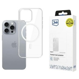 3MK MagCase iPhone 16 Pro Max przezroczysty/clear kompatybilne z MagSafe