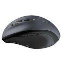 Logitech Mysz M705, 1000DPI, 2.4 [GHz], laserowa, 6kl., 1 scroll, bezprzewodowa, czarna, 2 szt AA