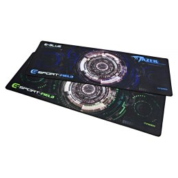 Podkładka pod mysz, Gaming XL, do gry, czarno-zielona, 80x30cm, E-Blue