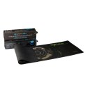 Podkładka pod mysz, Gaming XL, do gry, czarno-zielona, 80x30cm, E-Blue