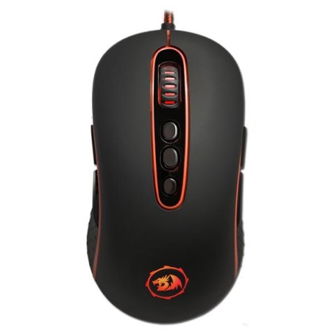 Redragon Mysz Phoenix, 4000DPI, optyczna, 11kl., 1 scroll, przewodowa USB, czarna, do gry