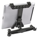 Uchwyt na tablet do samochodu Defender uchwyt na zagłówek, do samochodu, CH-223, czarny, 7"-15", plastikowy, 1kg, miekkie boczne