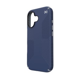 Speck Presidio2 Grip - Etui iPhone 16 (Coastal Blue / Dust Grey / White)