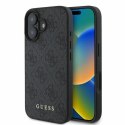 Guess GUHCP16SG4GFGR iPhone 16 6.1" czarny/black hardcase 4G Classic