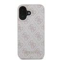 Guess GUHCP16SG4GFPI iPhone 16 6.1" różowy/pink hardcase 4G Classic