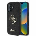 Guess GUHCP16SHG4SGK iPhone 16 6.1" czarny/black hardcase Fixed Glitter Big 4G