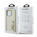 Karl Lagerfeld KLHCP16XPFMFBKMD iPhone 16 Pro Max 6.9" złoty/gold hardcase Metal Signature