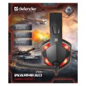 Defender Warhead G-370, Gaming Headset, słuchawki z mikrofonem, regulacja głośności, czarno-czerwona, 2.0, 2x 3.5 mm jack + USB