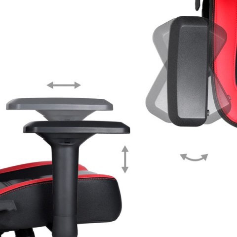 Dla gracza fotel Marvo CH-118, czarno-czerwony