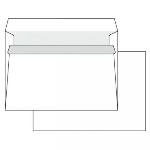 Koperta samoprzylepna/y, C6, 114 x 162mm, biała, Krpa, pocztowa, 1000szt.